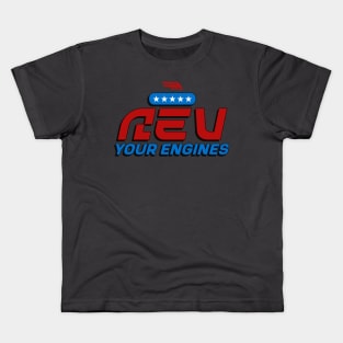 Rev your engines cars Kids T-Shirt